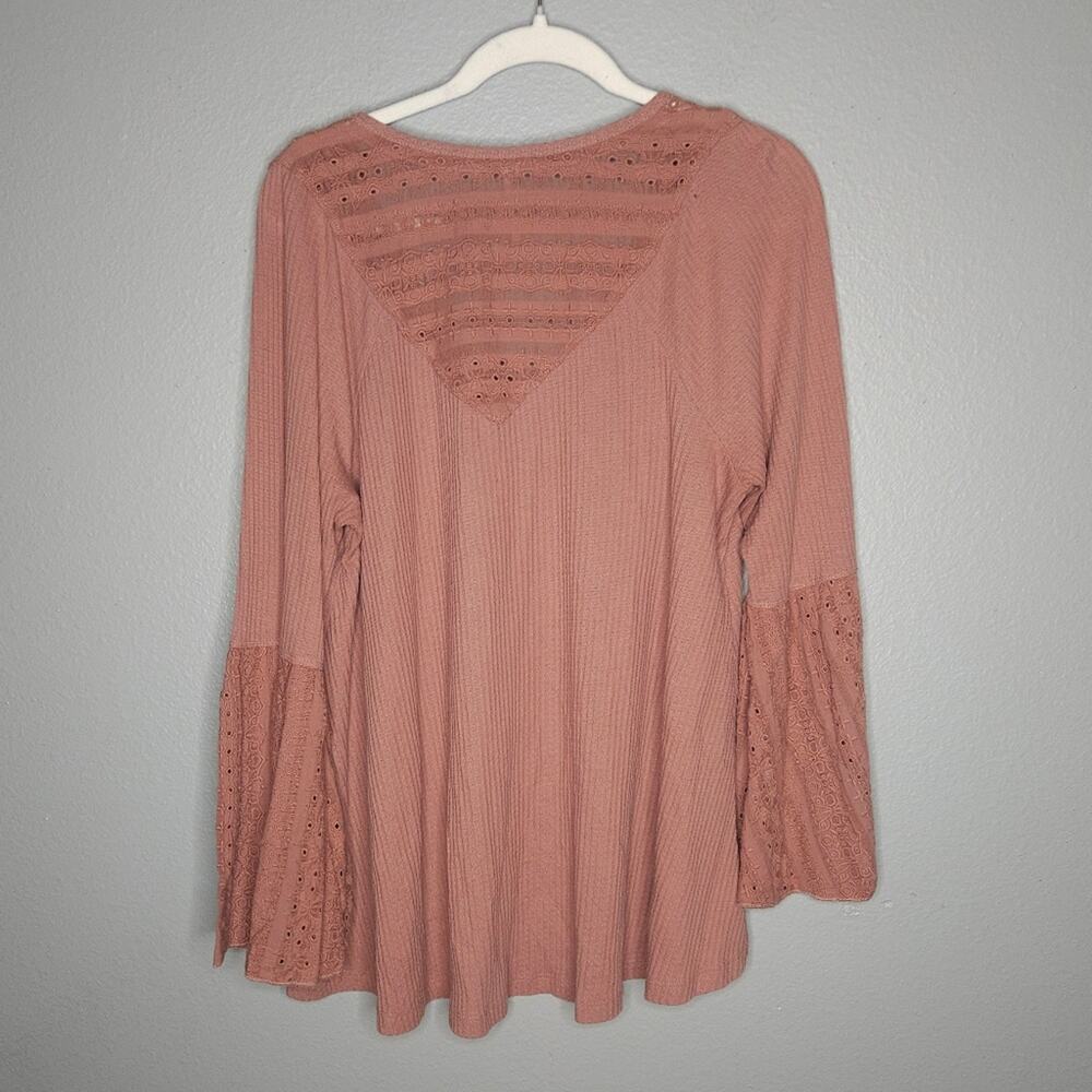 Free people Blush Persian nights bell sleeve top - Picture 8 of 8